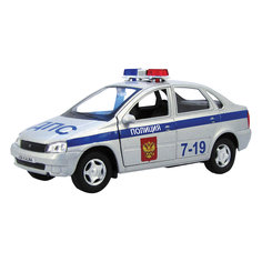Машинка "Lada Kalina" полиция 1:34, Autotime