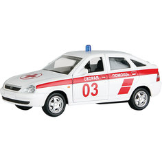 Машинка "Lada Priora" скорая помощь 1:36, Autotime