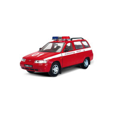 Машинка "Lada 111" пожарная охрана 1:36, Autotime