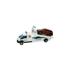 Машинка "Recovery Truck" эвакуатор полиция 1:48, Autotime