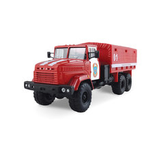 Машинка "KRAZ-6322" пожарная охрана, Autotime