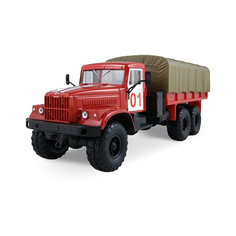 Машинка "KRAZ-255B" пожарная охрана, Autotime
