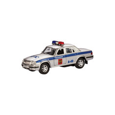 Машинка "ГАЗ-31105 "Волга" полиция 1:43, Autotime
