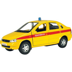 Машинка "Lada Kalina" аварийная 1:34, Autotime