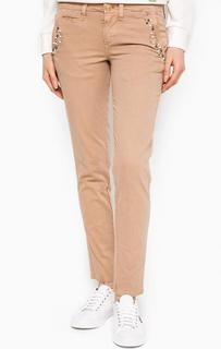 Зауженные брюки из хлопка Guess
