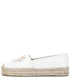 Кожаные эспадрильи на платформе Guess