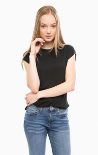 Черная футболка с короткими рукавами Mavi