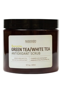 Скраб для тела Smooth Green Tea/White Tea 480 ml Mahash