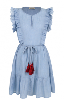 Мини-платье с поясом и оборками Zadig&Voltaire Zadig&Voltaire