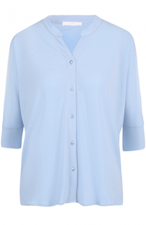 Блуза свободного кроя с укороченным рукавом HUGO