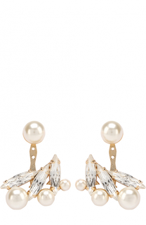 Серьги с жемчужинами и кристаллами Swarovski Anton Heunis