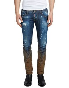 Джинсовые брюки Dsquared2