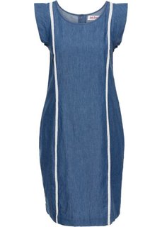 Джинсовое платье А-образного покроя (синий) Bonprix