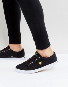 Черные кеды Lyle And Scott Hawker - Черный