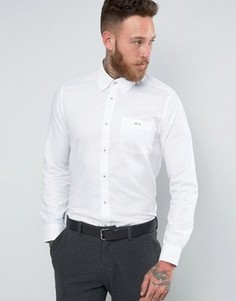 Оксфордская рубашка классического кроя Ted Baker - Белый