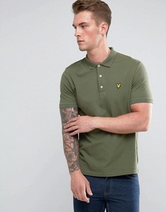 Зеленая футболка-поло Lyle &amp; Scott - Зеленый