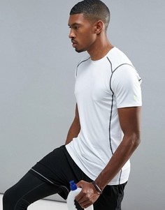 Белая футболка с коротким рукавом New Look SPORT - Белый