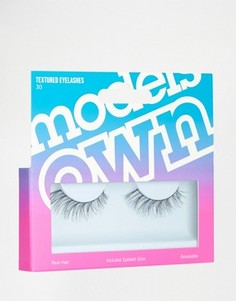 Фактурные накладные ресницы Models Own - Черный