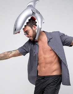 Надувная шляпа в виде акулы - Мульти Natural Products