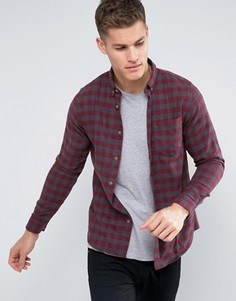Фланелевая рубашка в клетку Jack &amp; Jones - Красный