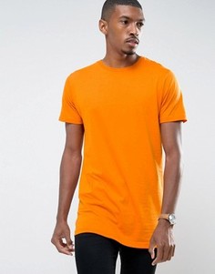 Длинная футболка Brave Soul - Оранжевый