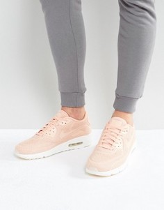 Розовые кроссовки Nike Air Max 90 Ultra Breathe 898010-800 - Розовый