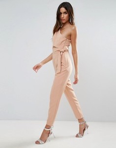 Комбинезон на одно плечо ASOS - Коричневый
