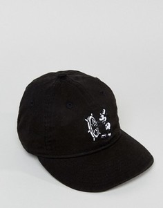 Мягкая бейсболка с ремешком New Era 9Fifty Steamboat Willie - Черный