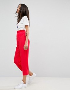 Широкие зауженные брюки со складками ASOS - Мульти