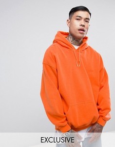 Оранжевый oversize-худи Reclaimed Vintage Inspired - Оранжевый