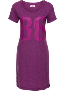 Трикотажное платье (фиолетовый меланж) Bonprix