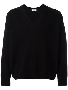 Oversized V Neck Sweater Ami Alexandre Mattiussi