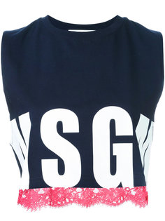 топ с логотипом  MSGM