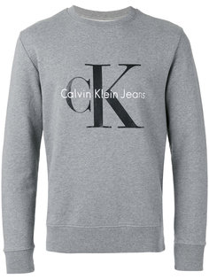 толстовка с принтом логотипа  Calvin Klein Jeans