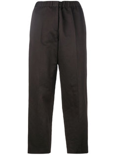 straight cropped trousers Jil Sander