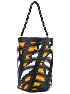 полосатая сумка-тоут Hex Proenza Schouler