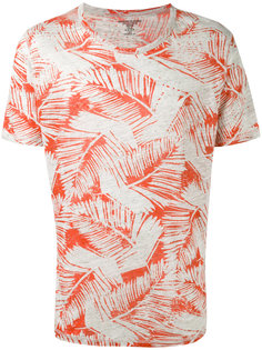 leaf print T-shirt  Majestic Filatures