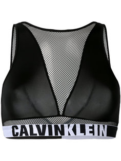 бюстгальтер с сетчатой панелью Calvin Klein Jeans