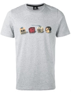 футболка с принтом игральных костей Ps By Paul Smith