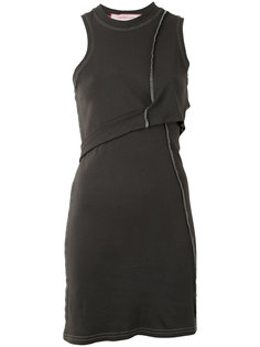 мини-платье асимметричного кроя Eckhaus Latta