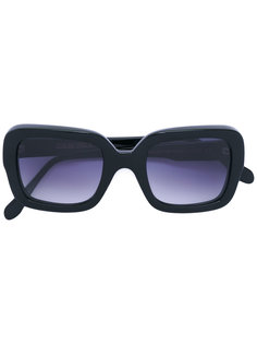blue tinted square sunglasses Cutler &amp; Gross