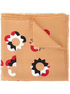 Flowerland shawl Fendi