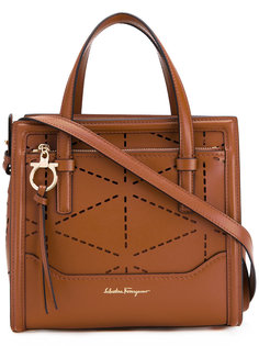 средняя сумка-тоут Laser Cut Salvatore Ferragamo