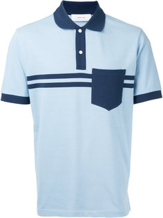 double stripe polo shirt Cerruti 1881