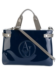 сумка-тоут с тиснением логотипа Armani Jeans