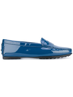 лакированные лоферы City Tods Tod`S