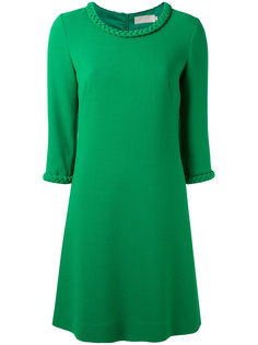 plaited detail tunic dress Goat