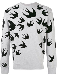 swallow print sweatshirt McQ Alexander McQueen