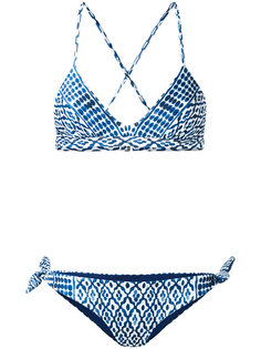 print cross back bikini Mara Hoffman