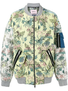 куртка-бомбер с цветочным узором Marna Ro